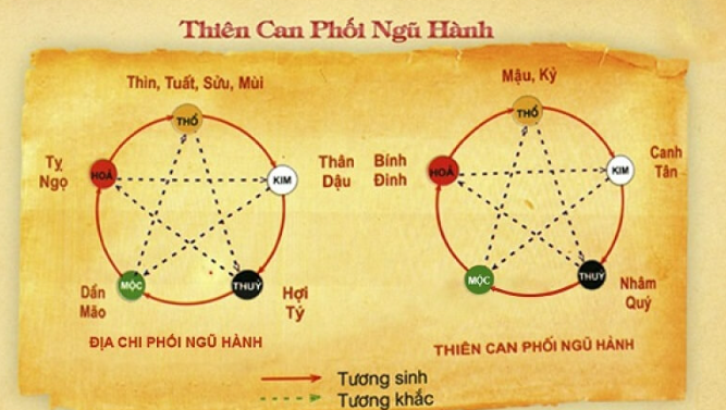 Thiên can Địa chi là gì? Ý nghĩa tương hợp xung khắc phong thủy Thiên can Địa chi là gì? Ý nghĩa tương hợp xung khắc phong thủy